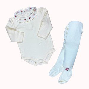GYMBOREE Embroidery Flower Set